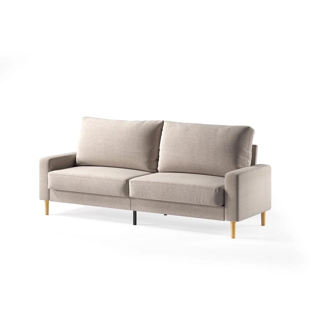 Zinus Colton Upholstered Sofa, Beige