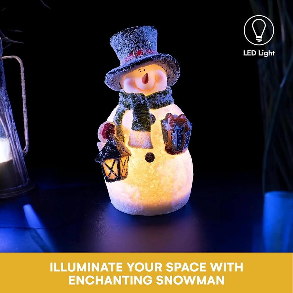 VP Home LED Snowman Figurine