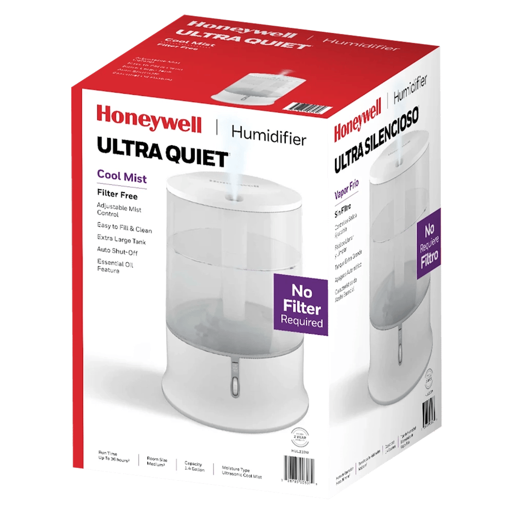 Honeywell Ultra Quiet Humidifier, White
