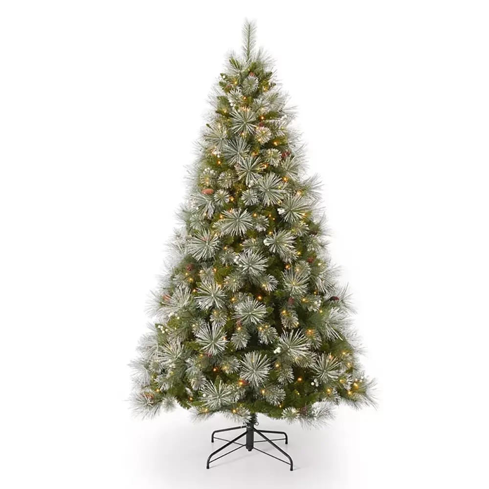 6' Glistening Mountain Pre-Lit Christmas Tree