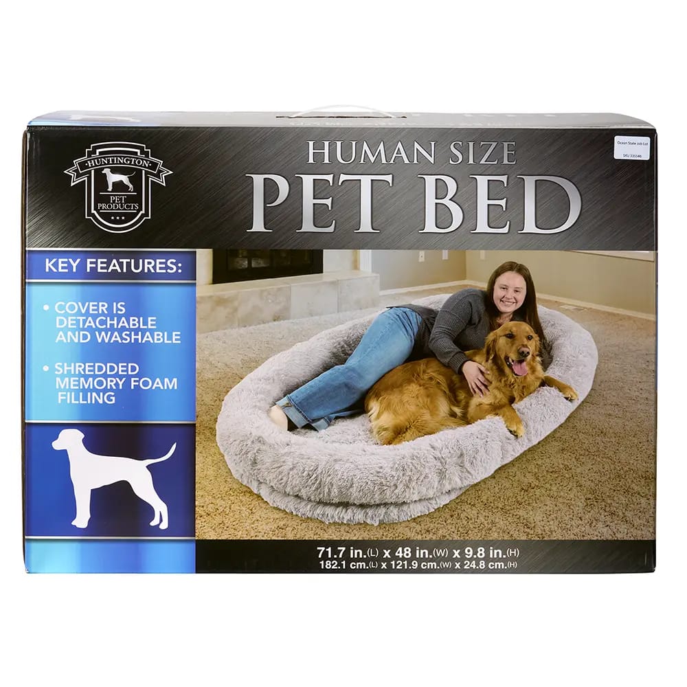 Human Size Pet Bed