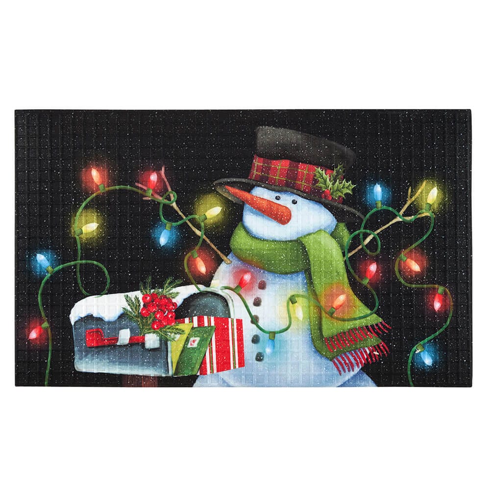 18"x30" Christmas Rubber Printed Mat