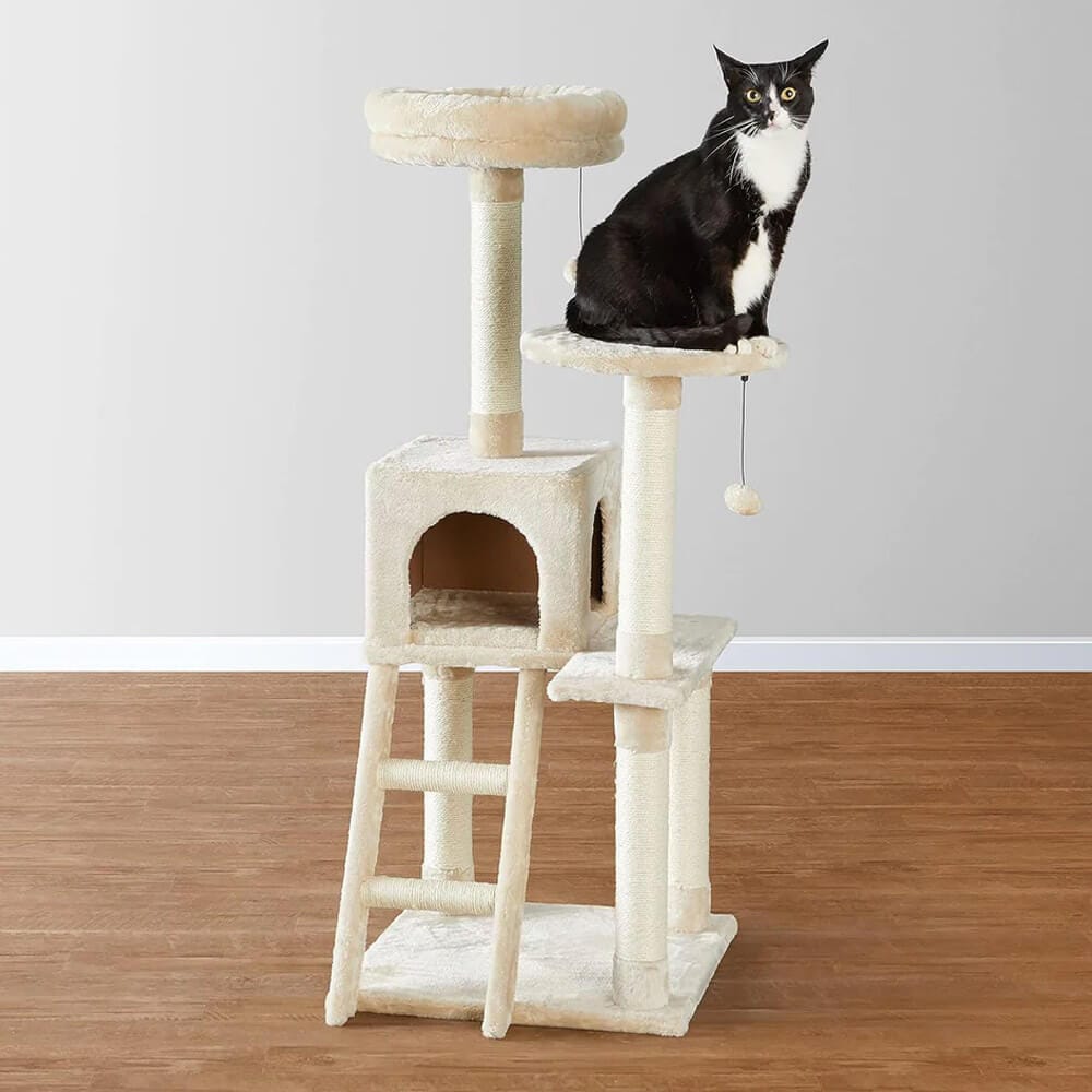 Large Cat Tree with Cave