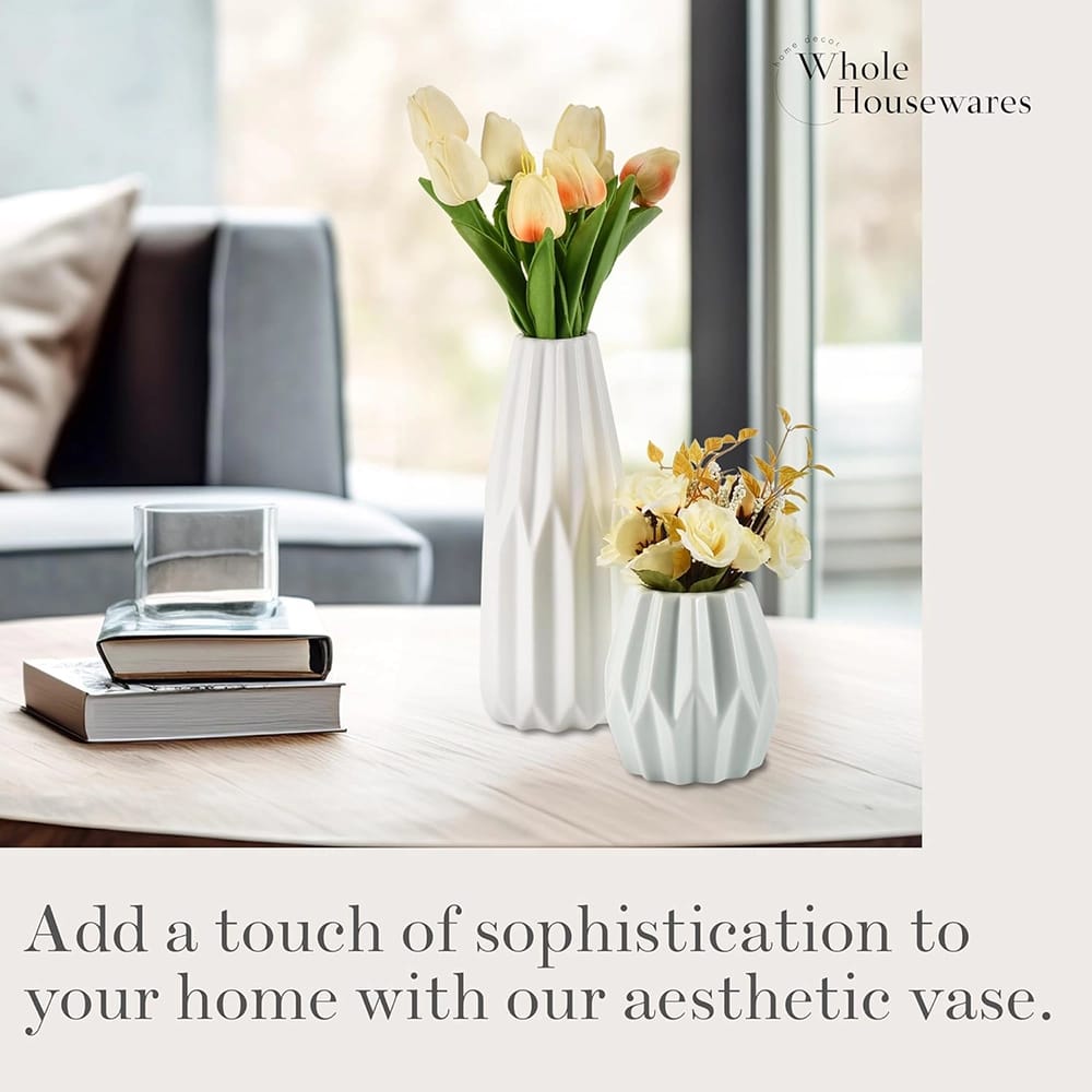 Modern Ceramic Vases, Set of 3