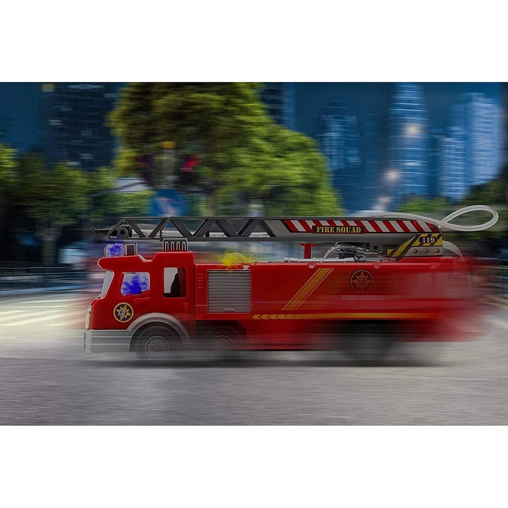 Top Race Fire Engine Truck with Water Pump Spray