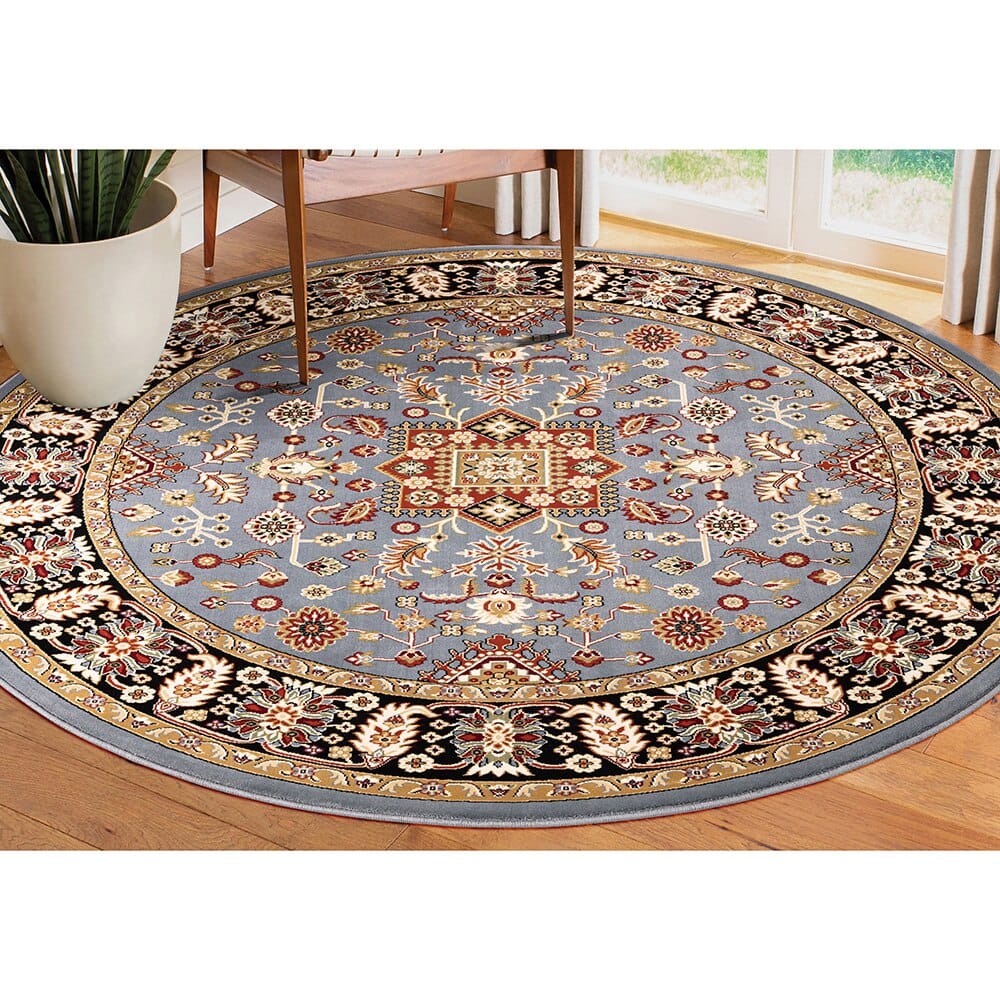 Newbury Area Rug, 5' 3" Round 1.5 Million Point