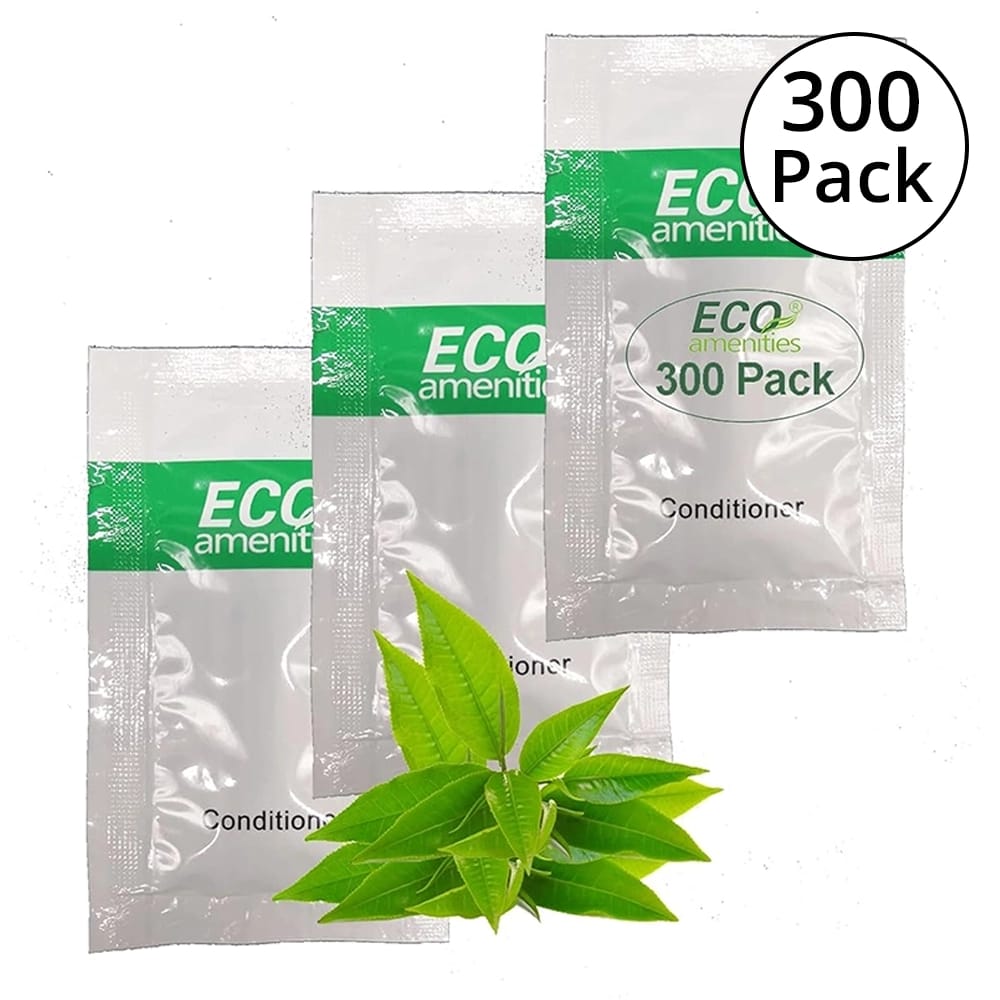 ECO Amenities Travel Size Hair Conditioner, 0.35 fl oz, 300 Pack