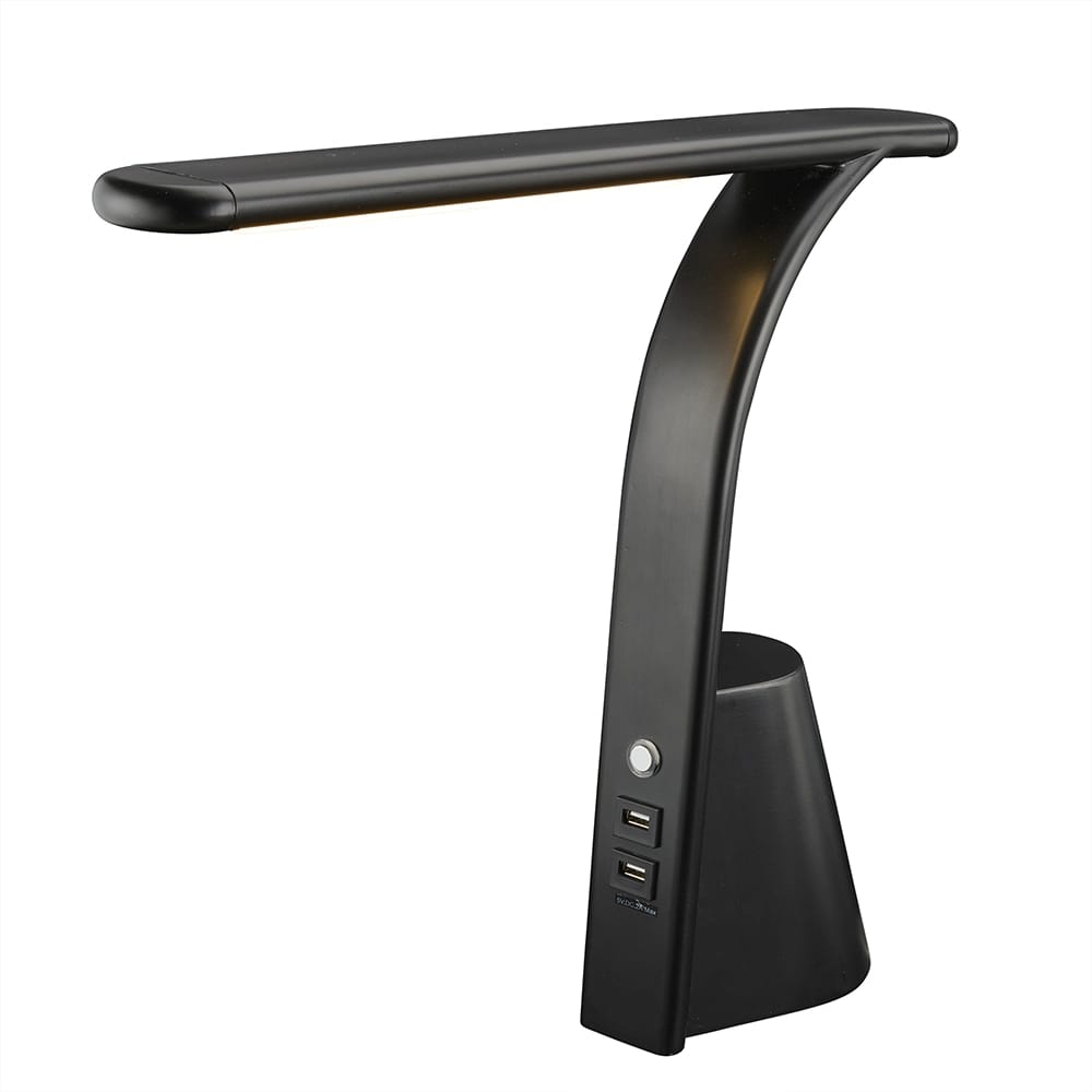 LED USB Touch Lamp, 2 pk, 17.8"