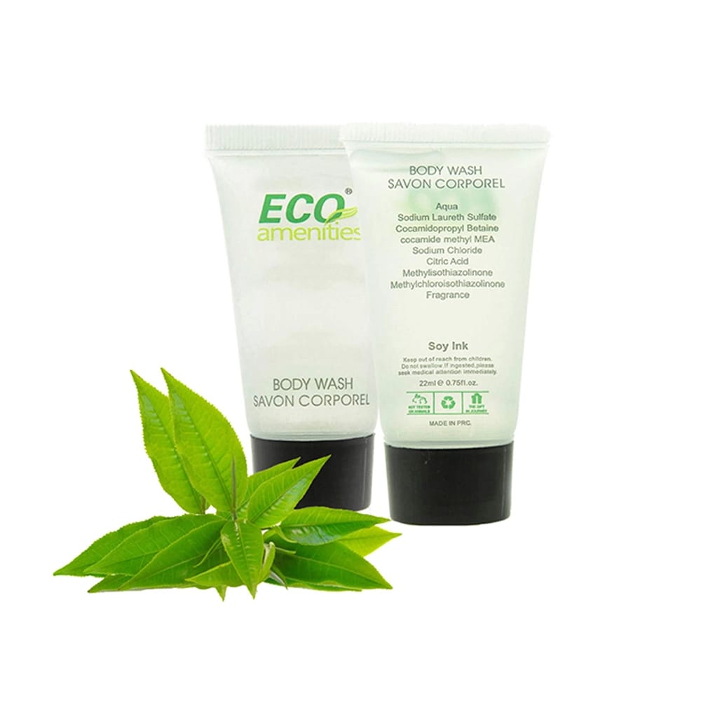 ECO Amenities Travel Size Body Wash, 0.75 oz, 72 Pack