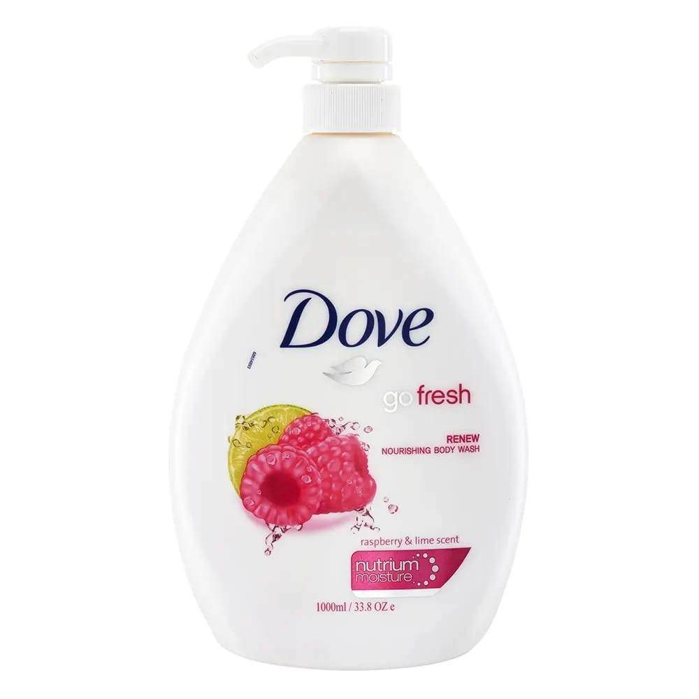 Dove Go Fresh Raspberry & Lime Body Wash, 33.8 oz