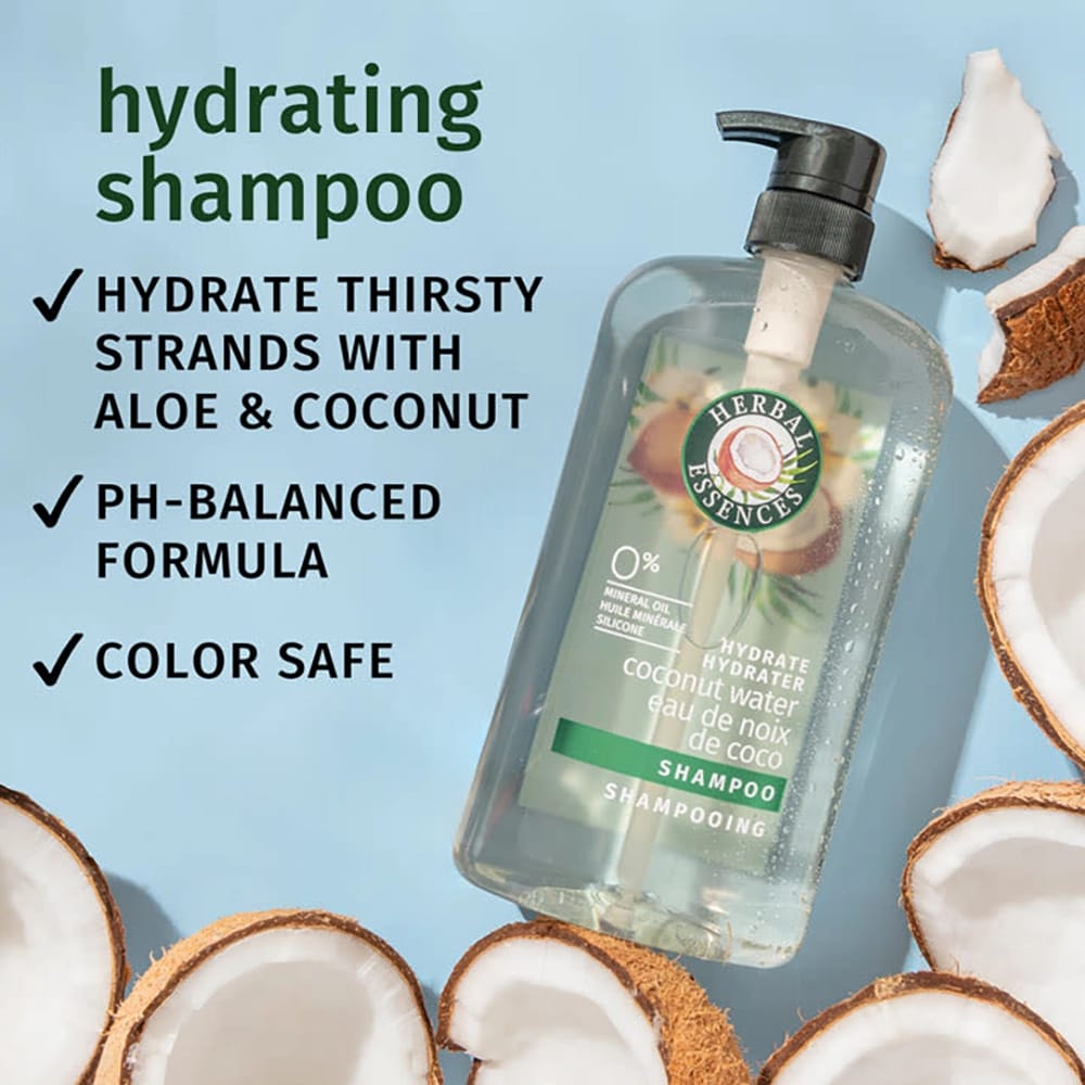 Herbal Essences Hydrating Coconut Water & Jasmin Shampoo, 29.2 fl oz