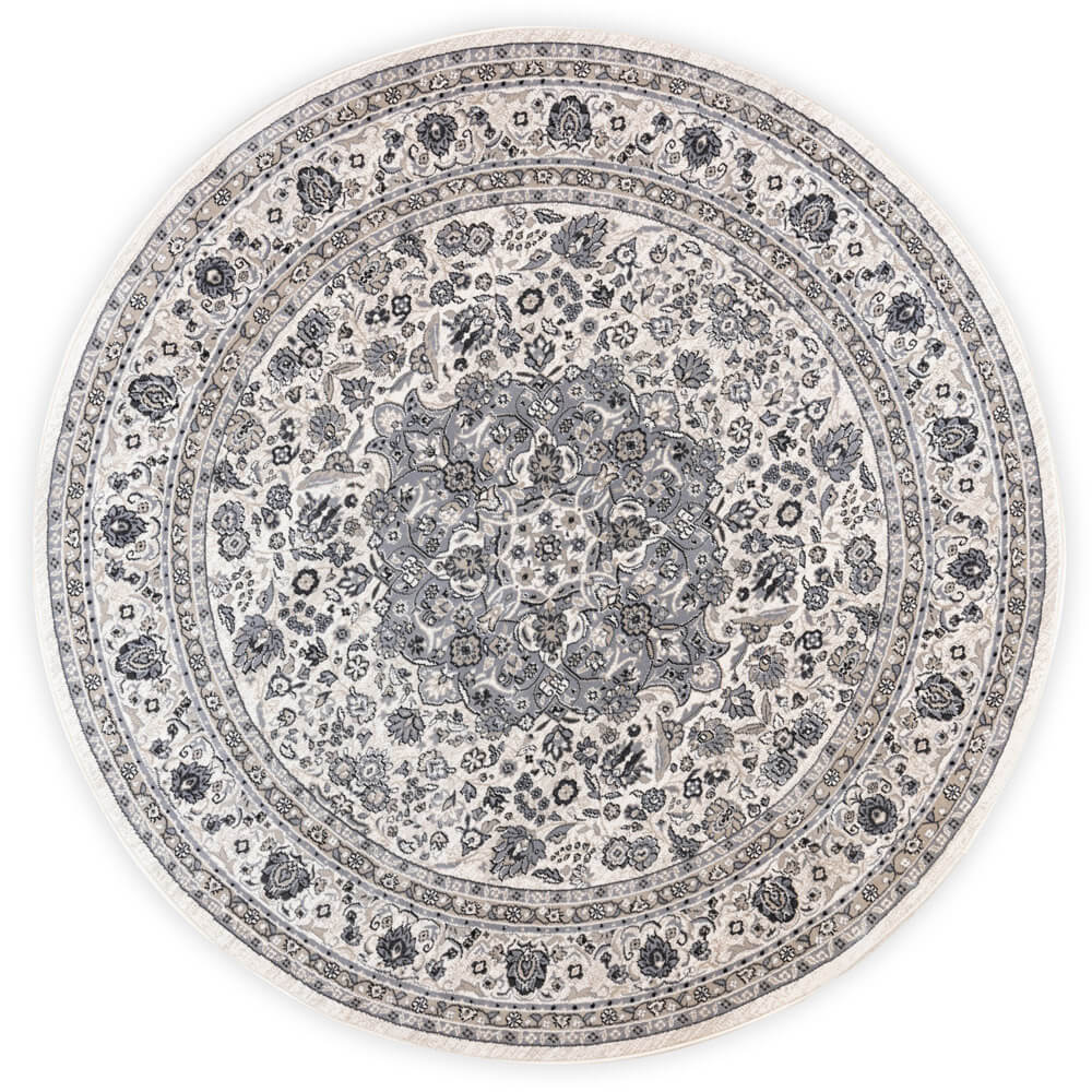 Gramercy Area Rug, 5'3" Round 1.5 Million Point