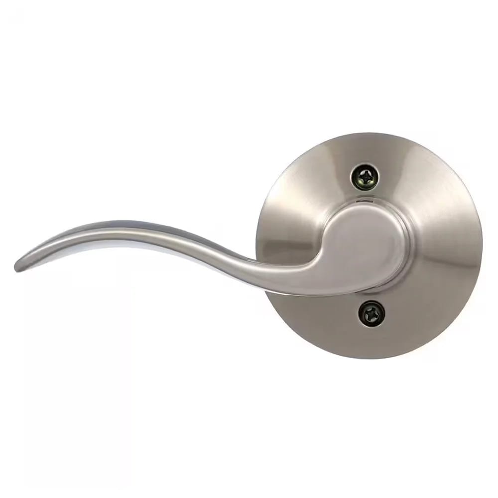 Schlage Accent Left-Handed Dummy Door Lever, Satin Nickel