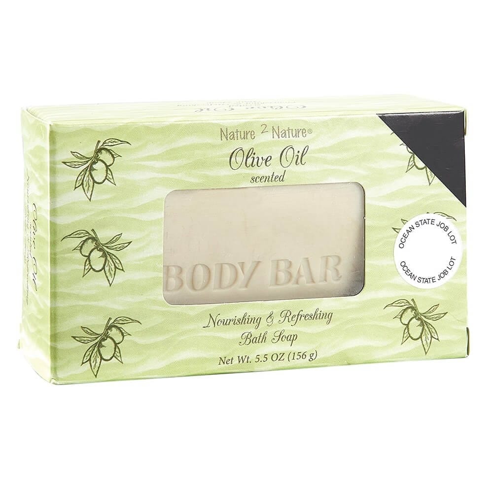 Nature 2 Nature Olive Oil Bath Soap, 5.5 oz