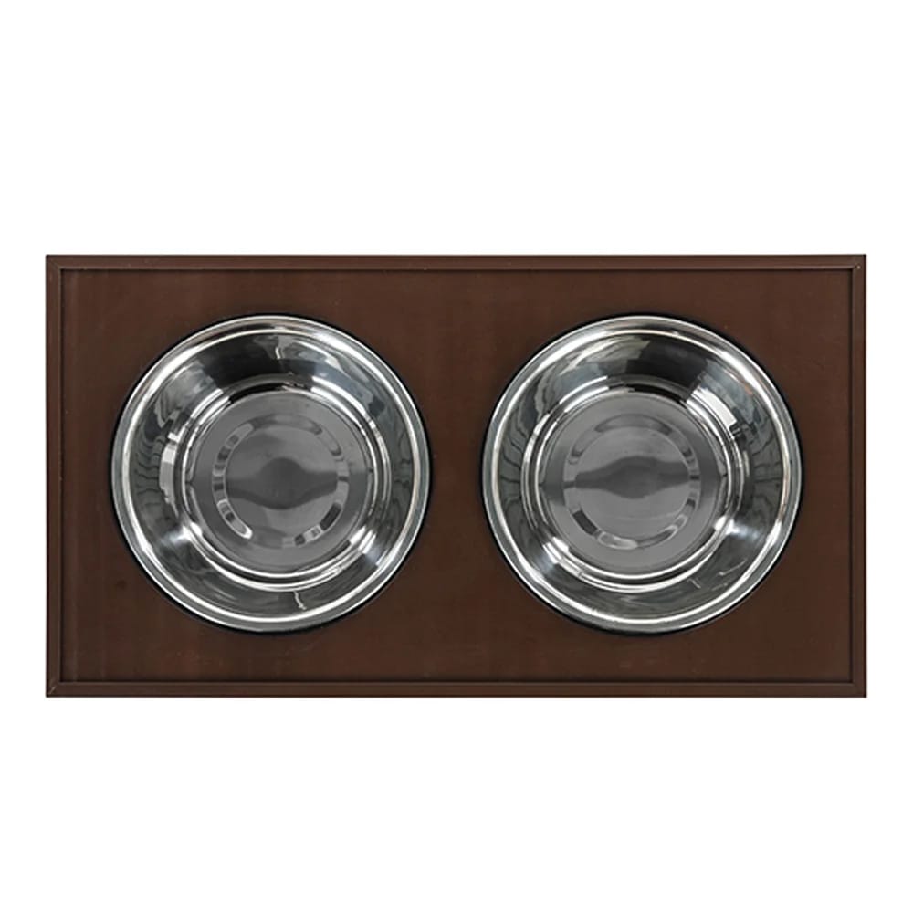 NewAgePet Small Piedmont Pet Diner Bowl, Russet