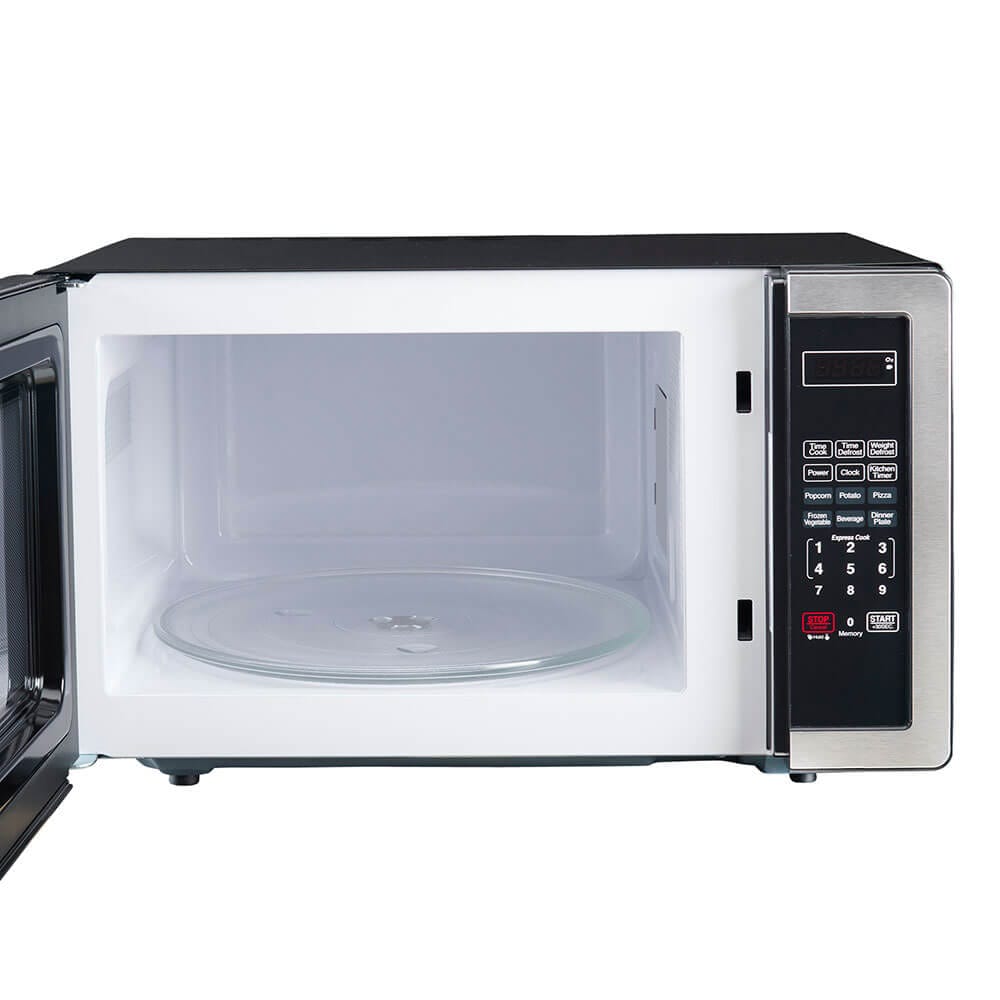 Black + Decker 1000W Stainless Steel Microwave Oven