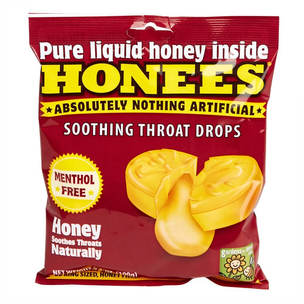 Honees Honey Cough Drops, 20 Count