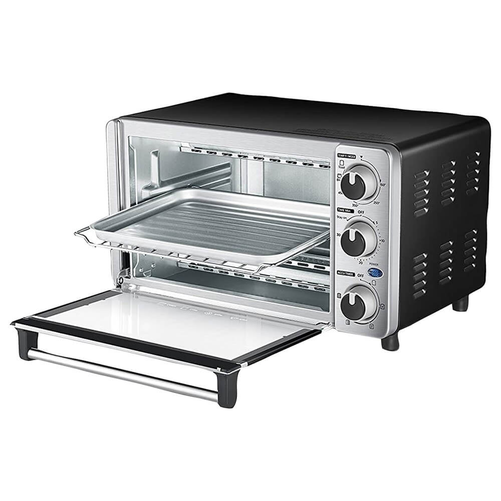 Toshiba 4-Slice Stainless Steel Toaster Oven