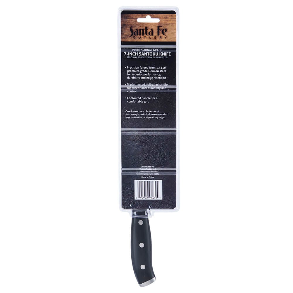 Santa Fe Professional Grade 7-Inch Santoku Knife