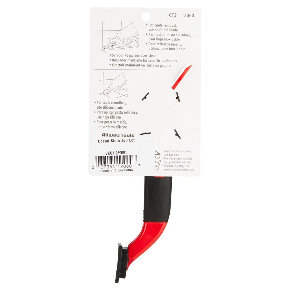 Allway 3-in-1 Caulk Tool