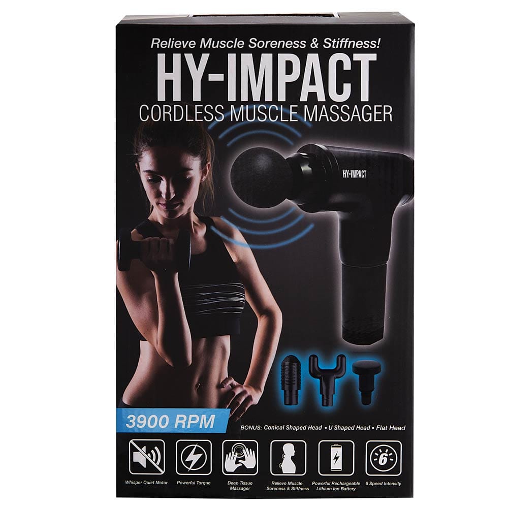 Hy-Impact Cordless Muscle Massager