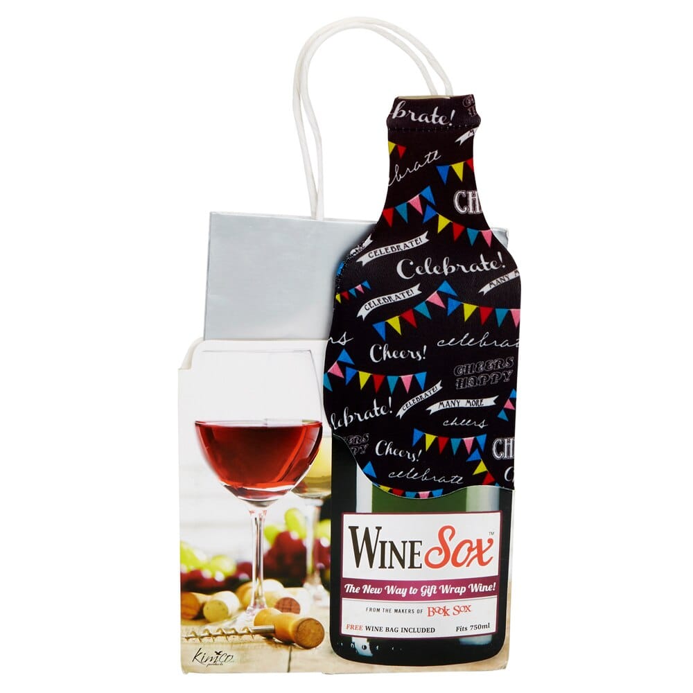 Christmas Wine Bottle Gift Bag and Cover