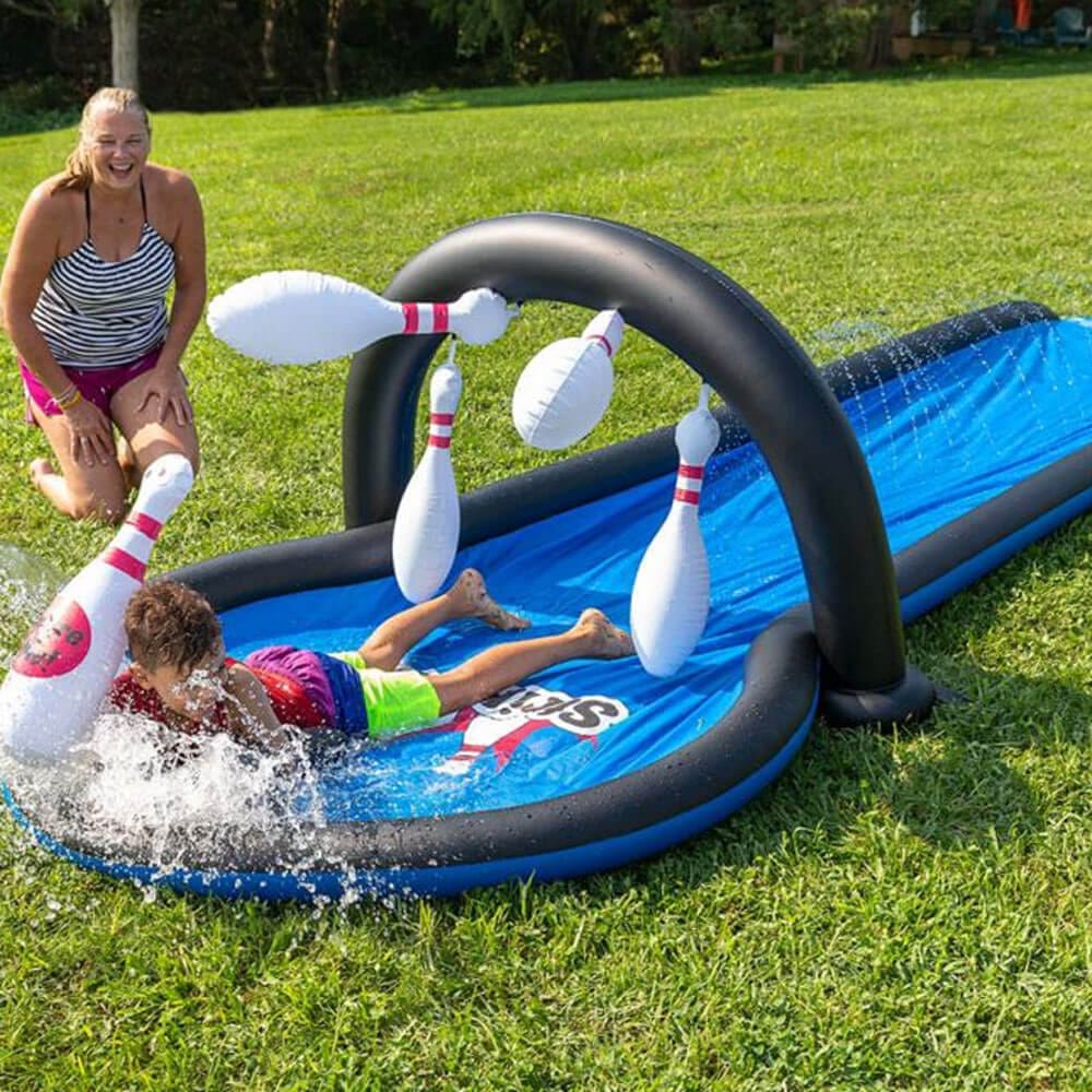 HearthSong 18' Strike Zone Bowling Water Slide