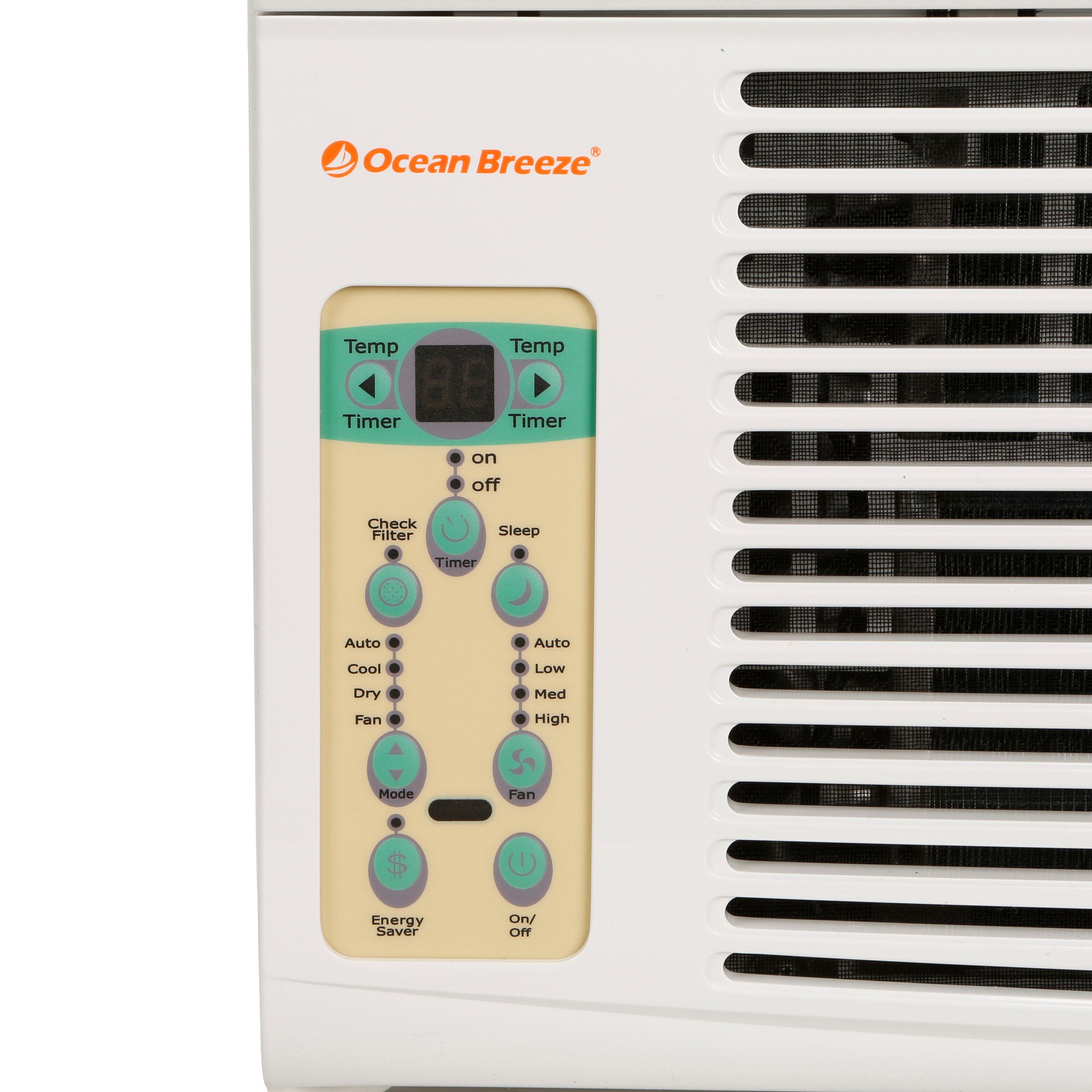 Ocean Breeze 6,000 BTU Window Air Conditioner