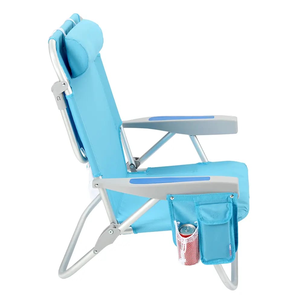 5 Position Aluminum Backpack Chair