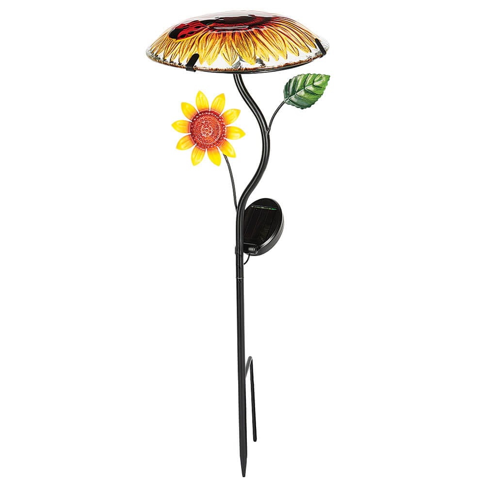 Outdoor Living Accents Solar Mushroom Stake Light, 25"
