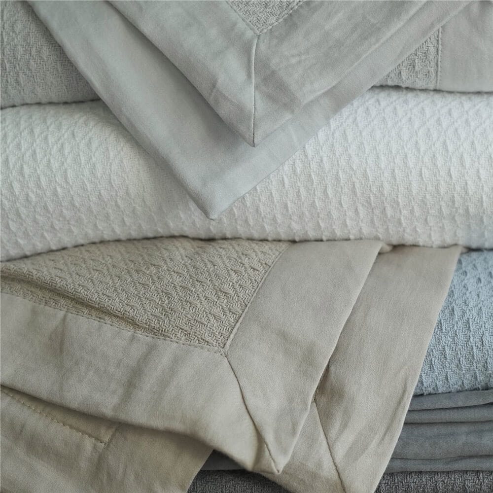 Vellux Cotton 2-in-1 King Sheet Blanket, Tan