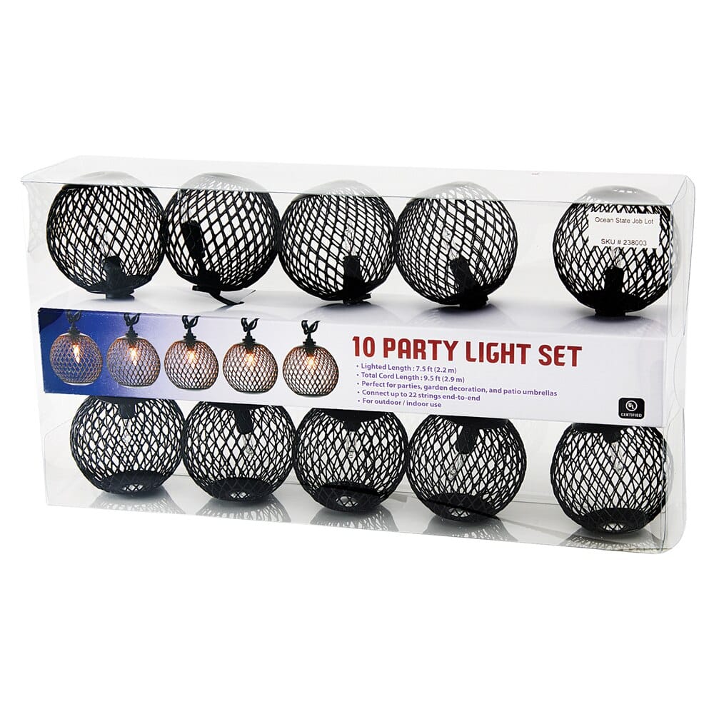 Party String Light Set, 10 Lights