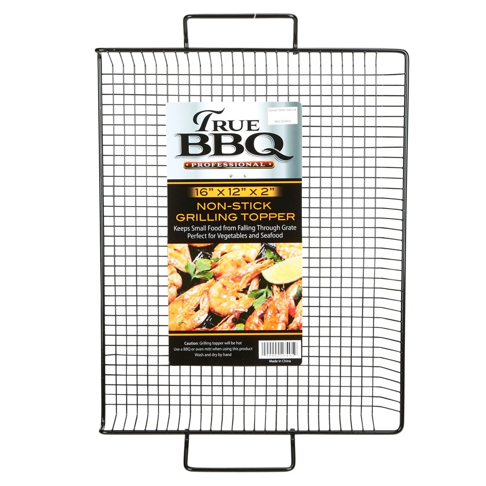 True BBQ Professional Non-Stick Grilling Topper, 16"