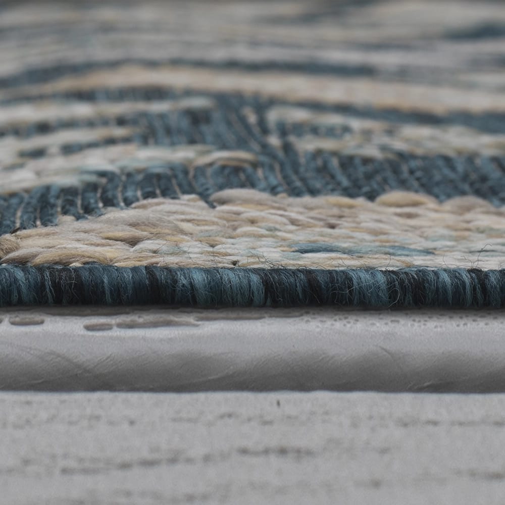 Mohawk Brookwood Outdoor/Indoor Area Rug, Blue Diamonds, 5'3" x 7'6"