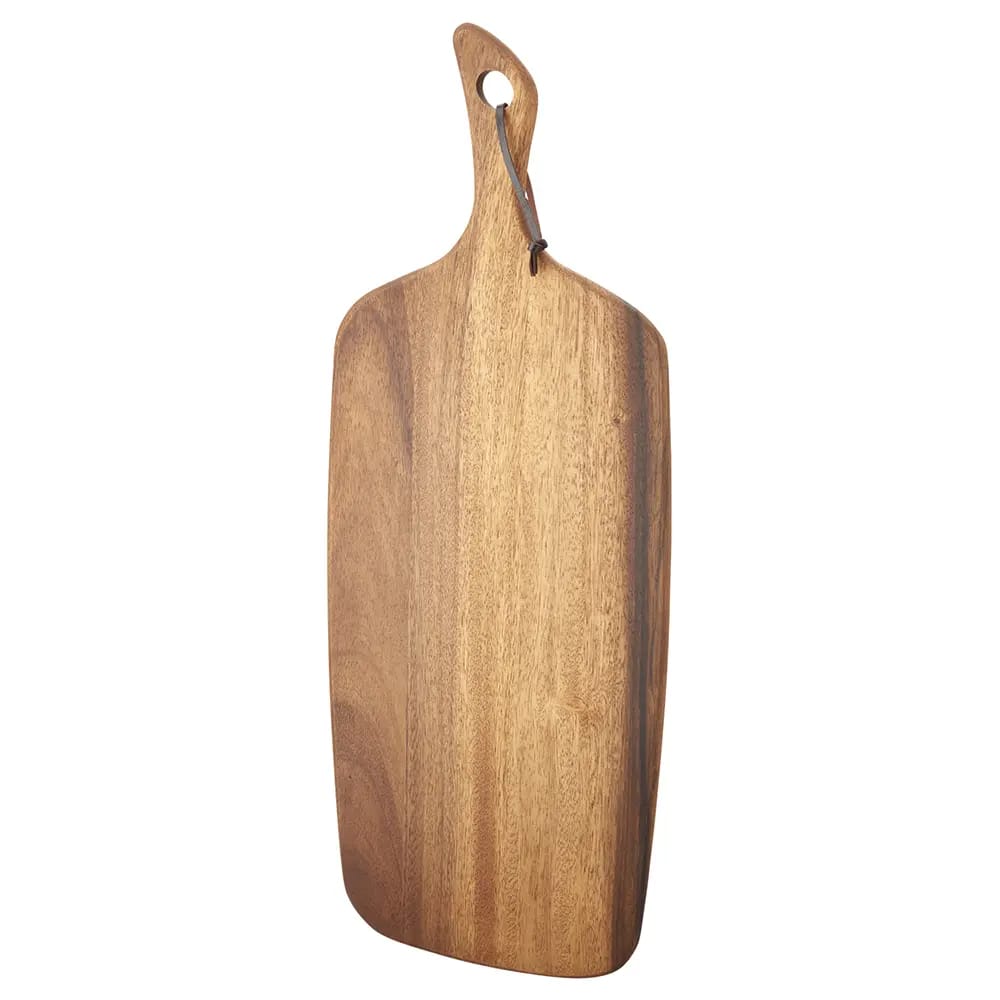 Santa Fe Rectangle Oiled Acacia Wood Cutting Board, 24" x 9"
