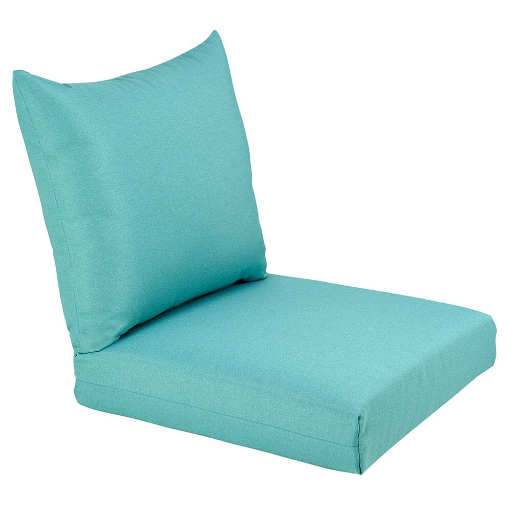 Deep Seat Outdoor Chair Cushion, Turquoise