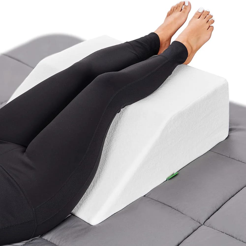 Cushy Form 8" Leg Elevation Pillow, White