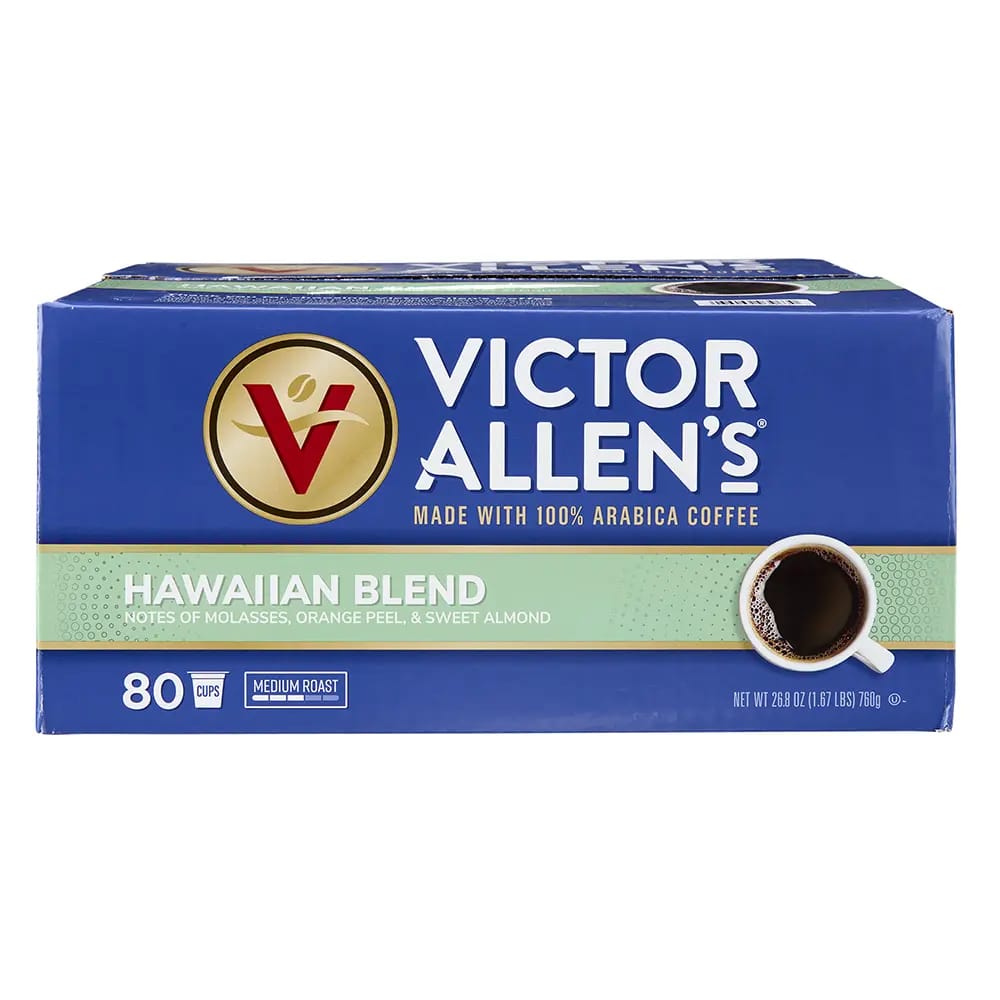 Victor Allen's Hawaiian Blend Coffee Pods, 80 ct