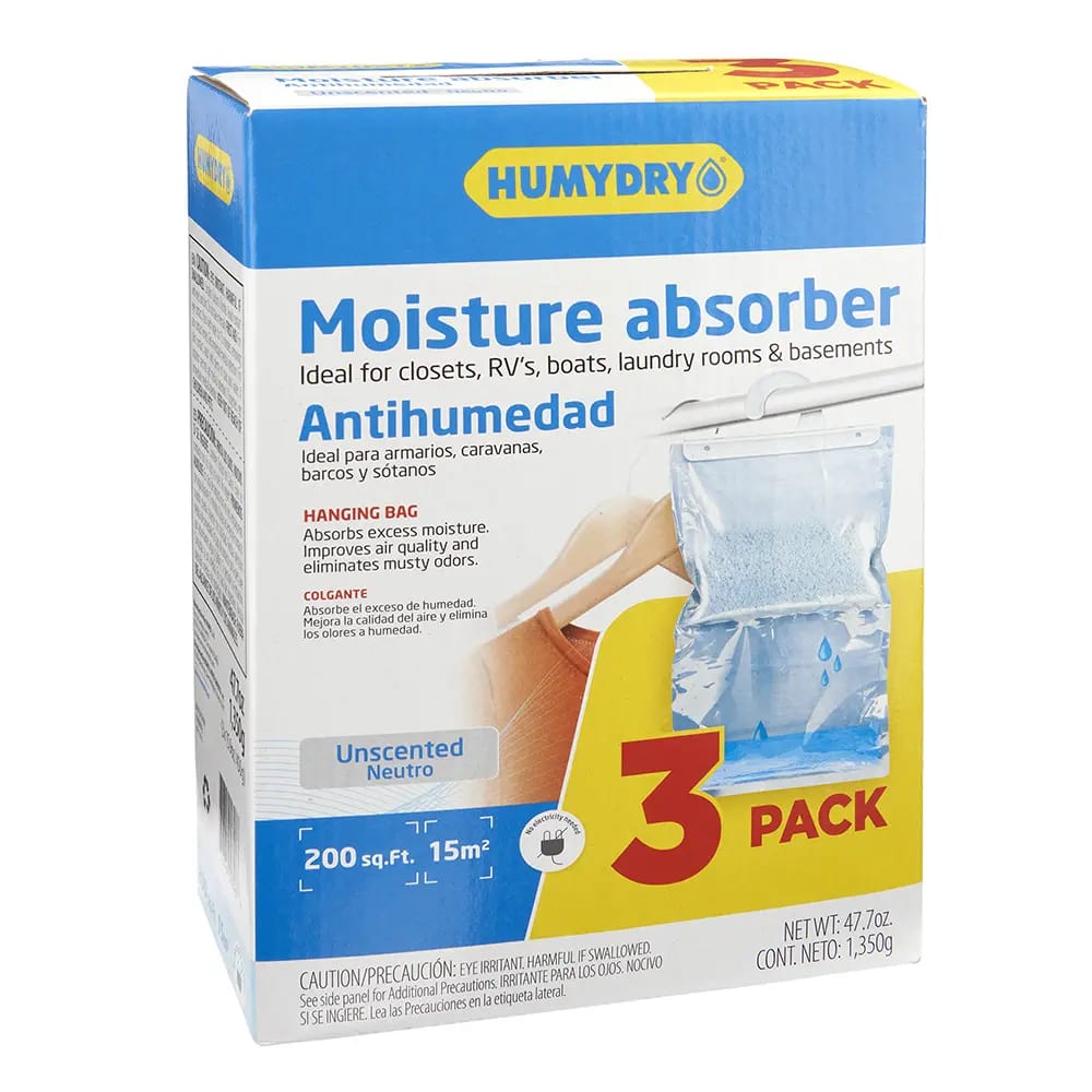 Humydry Antihumedad Moisture Absorber, 3 pk, 47.7 oz