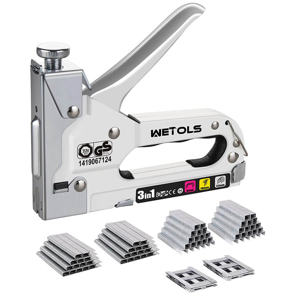 WETOLS 3-in-1 Heavy-Duty Staple Gun