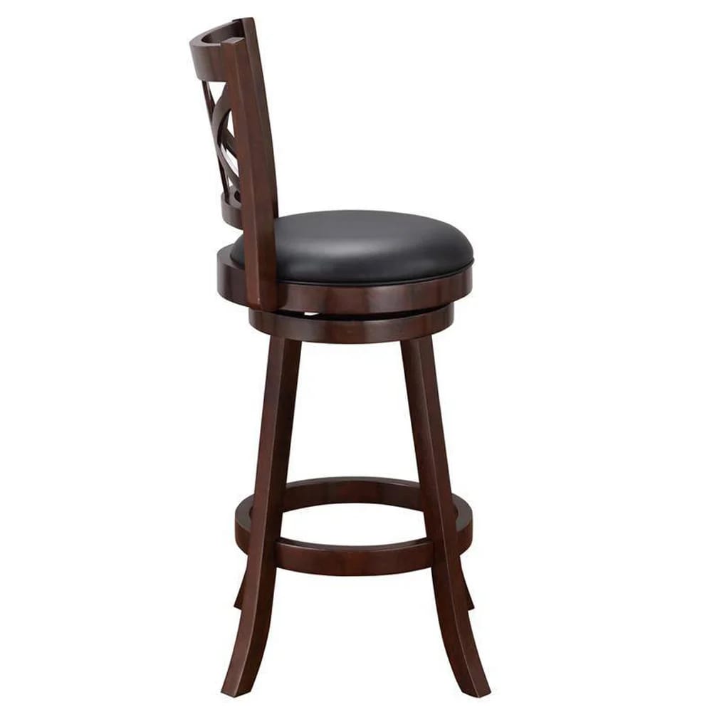 Cardiff 29" Swivel Bar Stool, Cappuccino