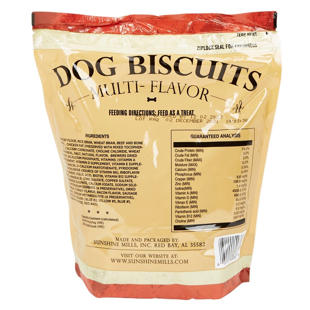 Old Glory Multi-Flavor Biscuit Dog Treats, 28 oz