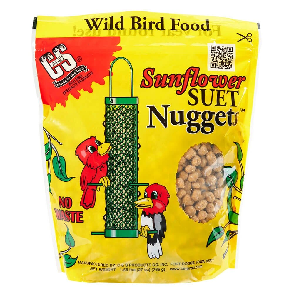 C&S Sunflower Suet Nuggets, 27 oz