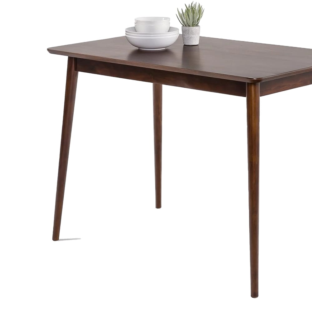 Zinus 47" Solid Wood Dining Table, Espresso