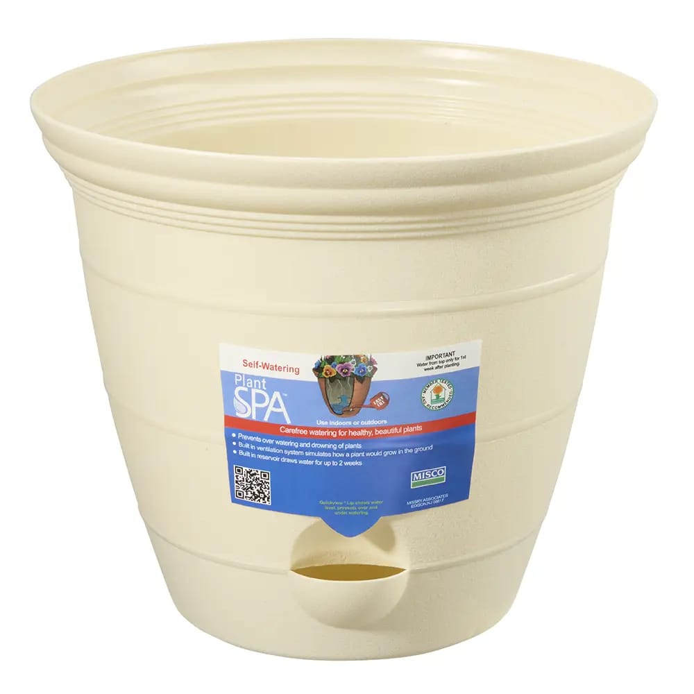 Plant Spa Self Watering Planter, Cream, 6"
