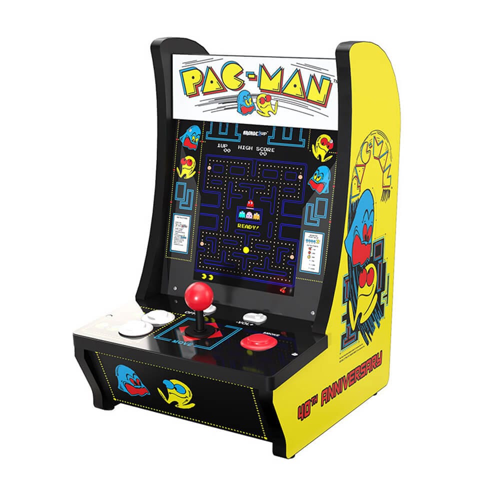 Arcade1Up Pac-Man 40th Anniversary 2-in-1 Counter-Cade