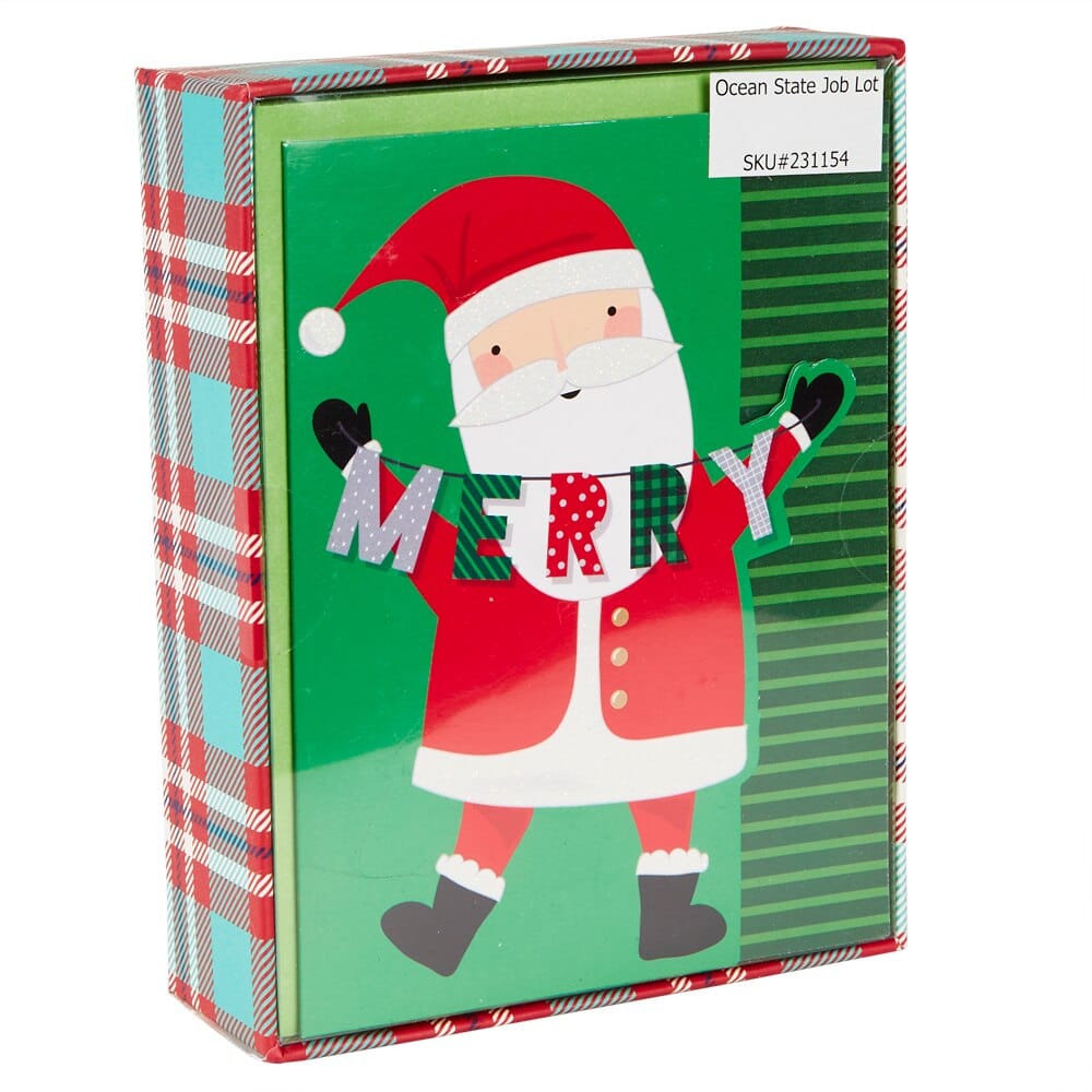 Petite Boxed Christmas Cards, 20-pack