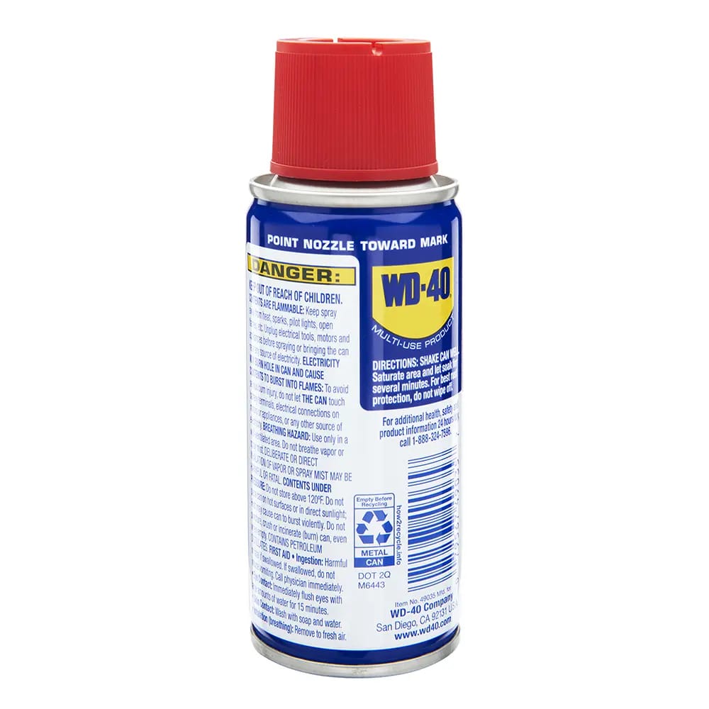 WD-40 Multi-Use Lubricant Spray, 2.75 oz