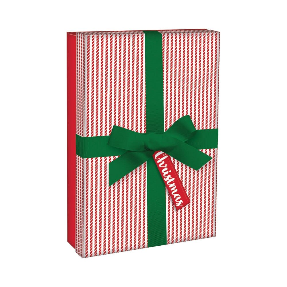 Medium Rectangle Christmas Gift Box, 9.75" x 13.63"