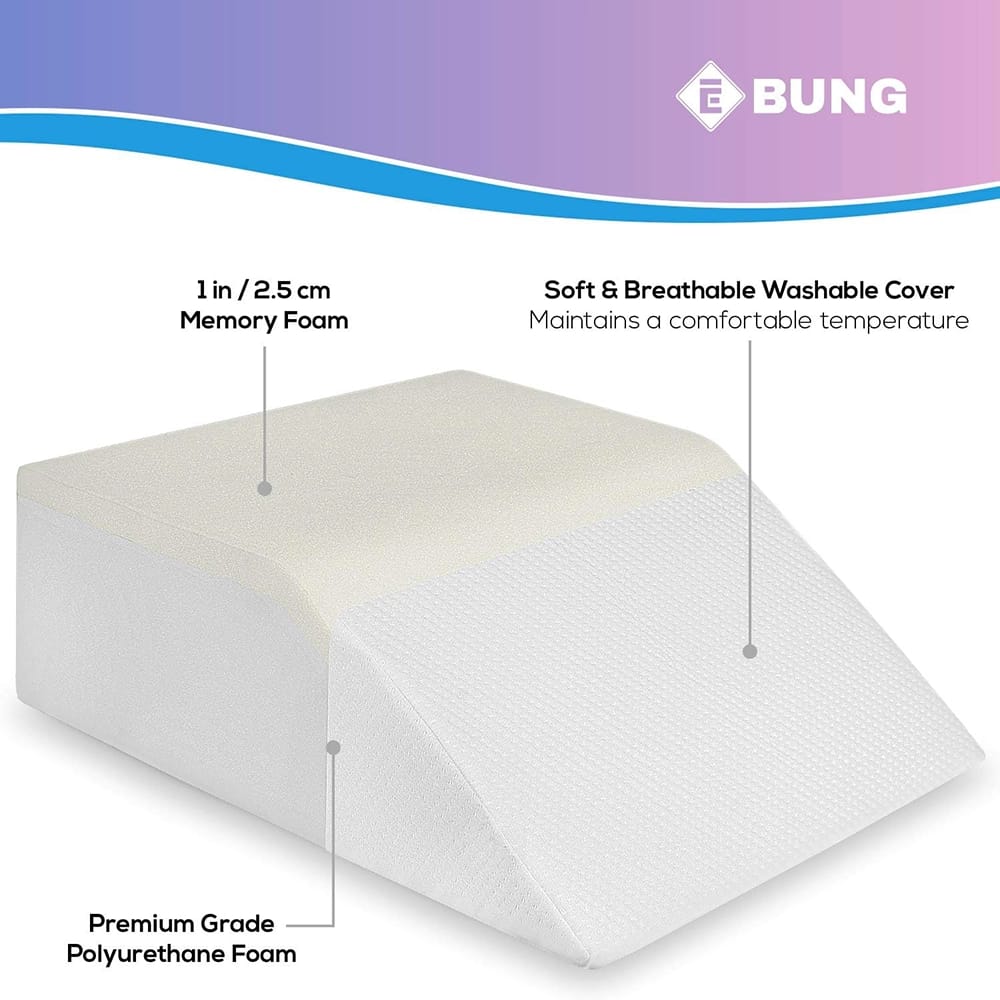 Ebung Memory Foam Leg Elevation Pillow